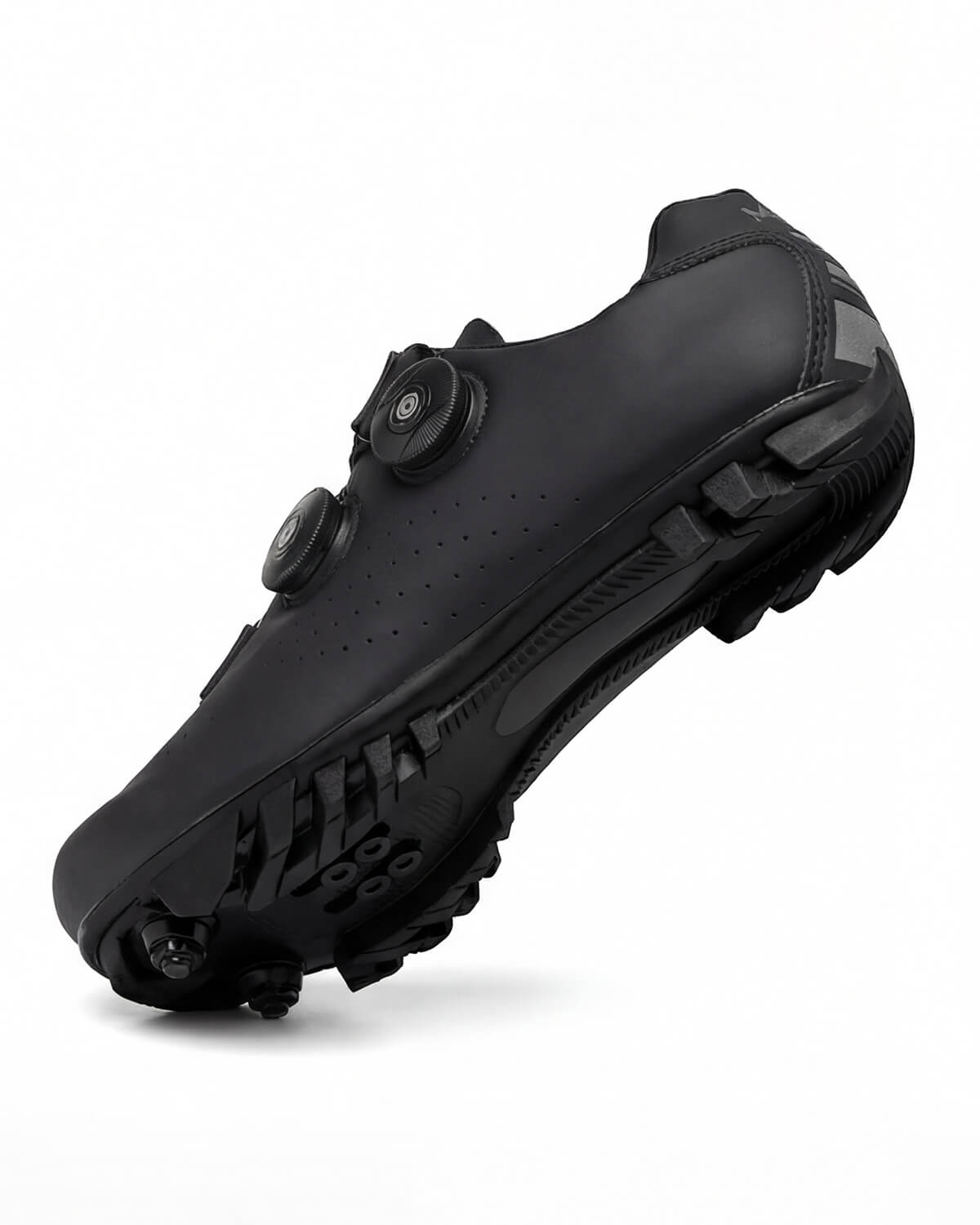 Cycling Shoes with Dual Dial Closure and Cleat Mount