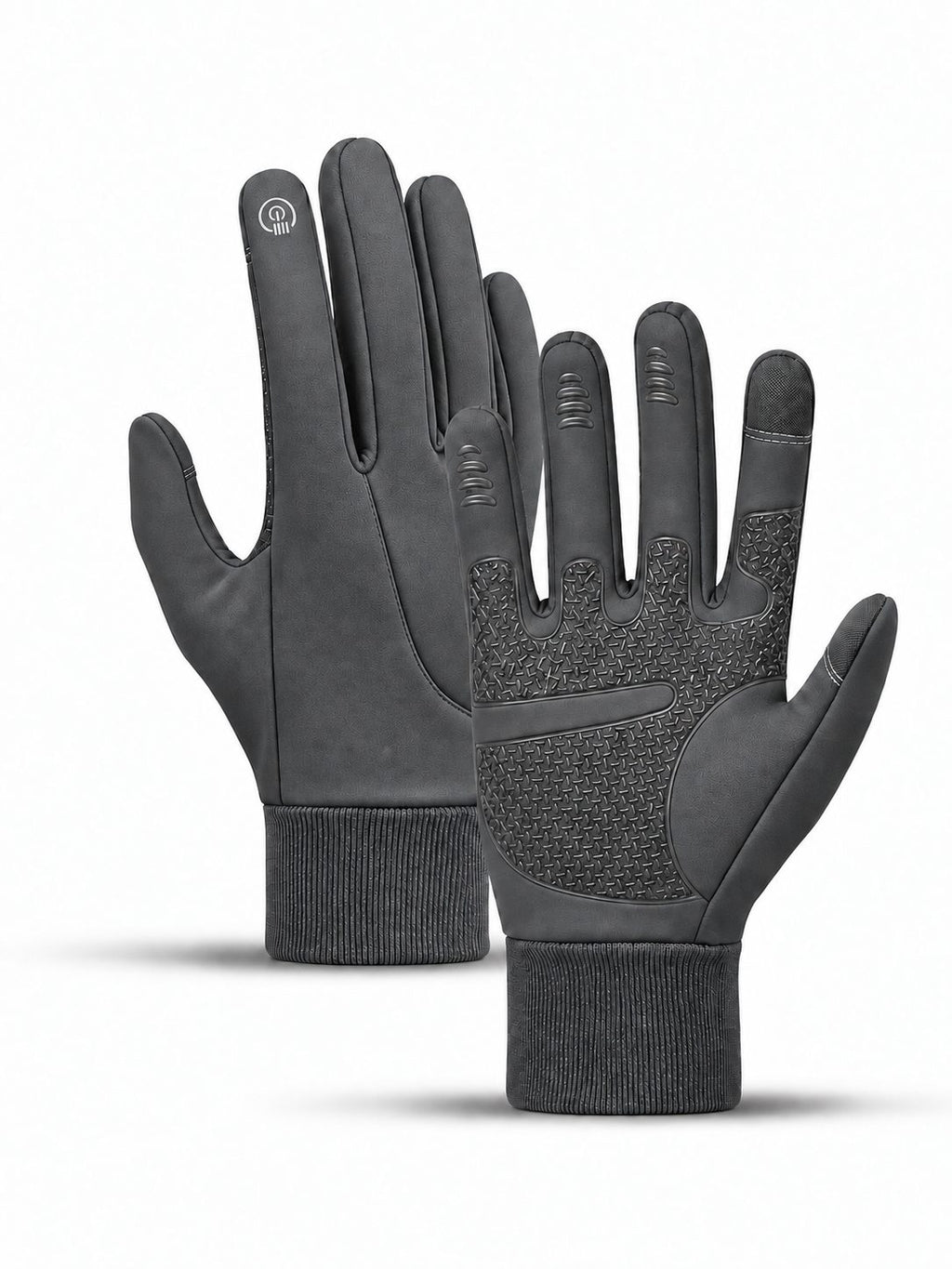 Full-Finger Touchscreen Gloves with Grip