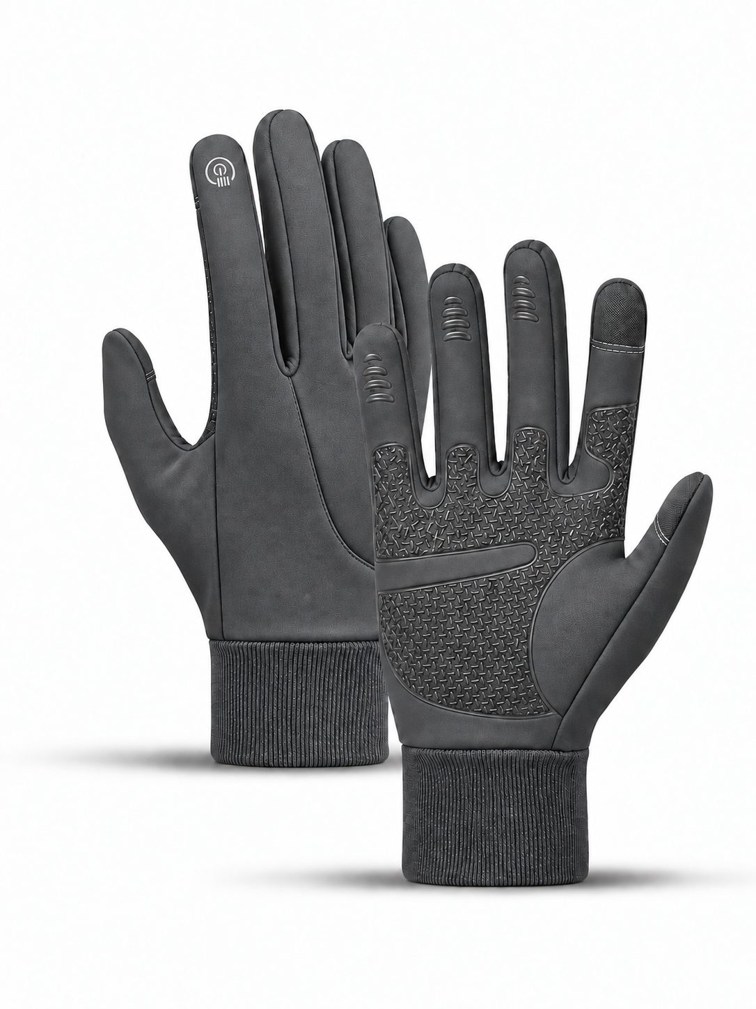 Full-Finger Touchscreen Gloves with Grip