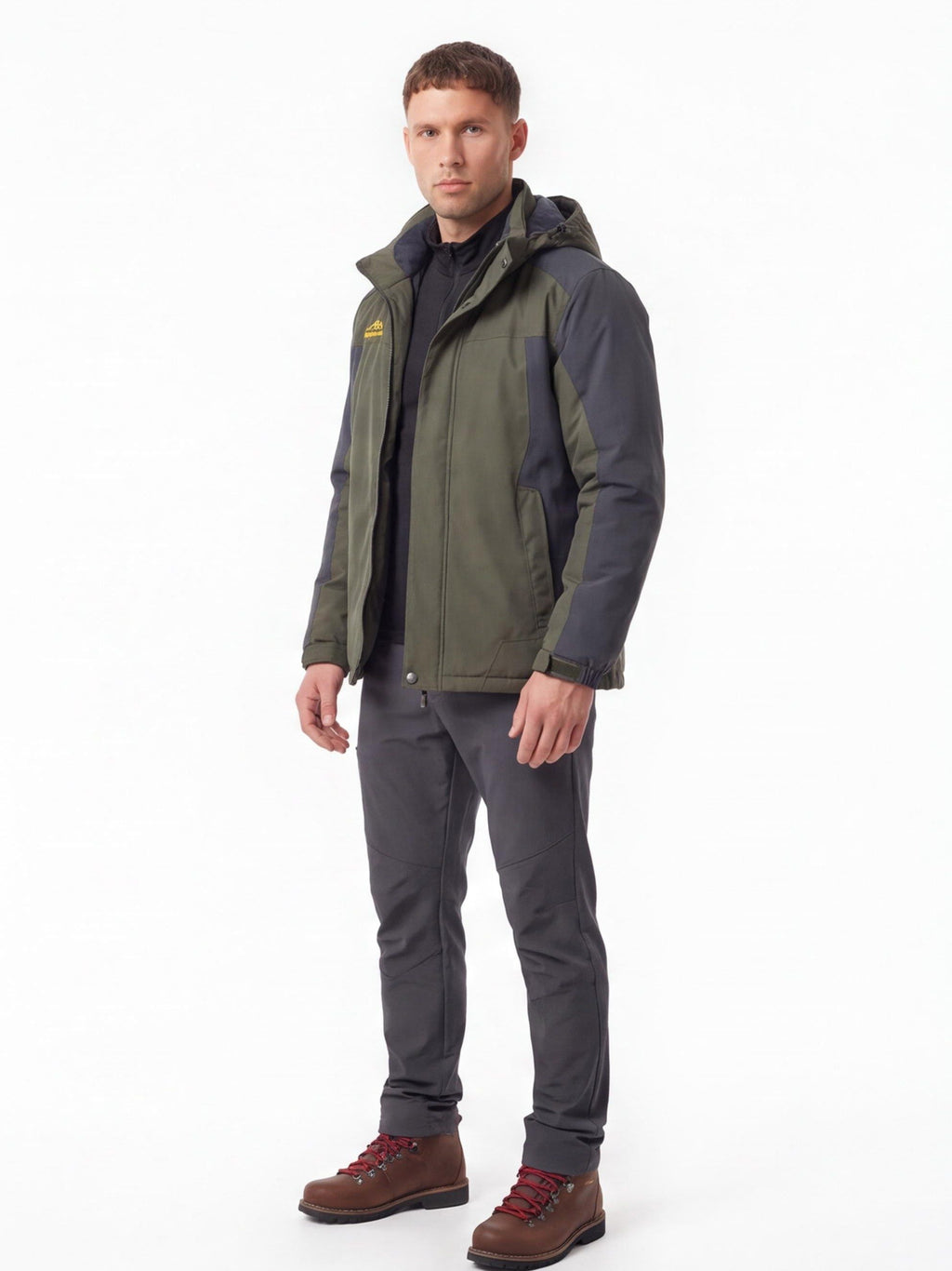 Insulated Winter Hiking Jacket with Weather Protection