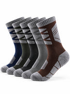 Cushioned Trekking Socks 5-Pack