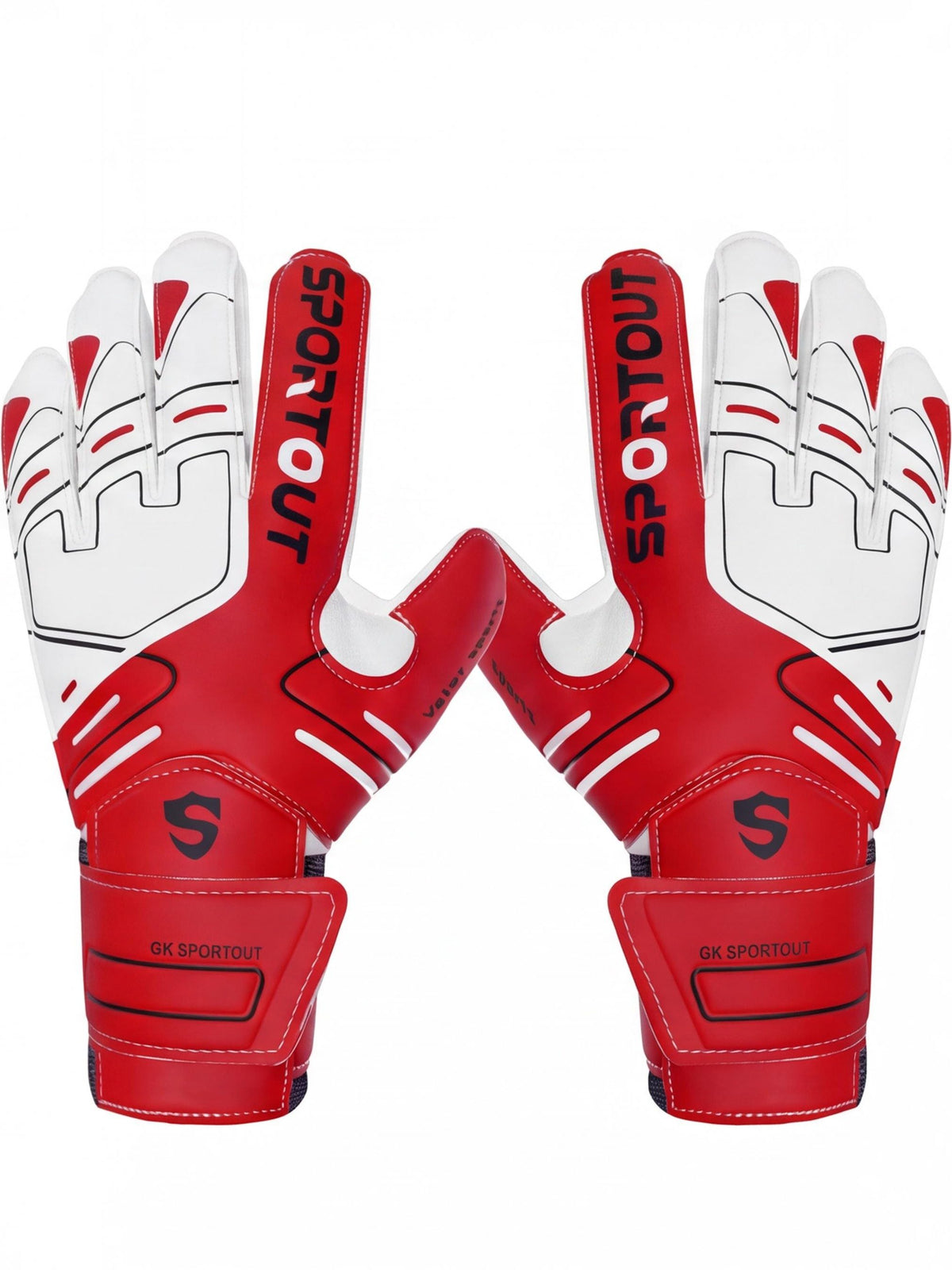 Finger-Save Soccer Goalkeeper Gloves