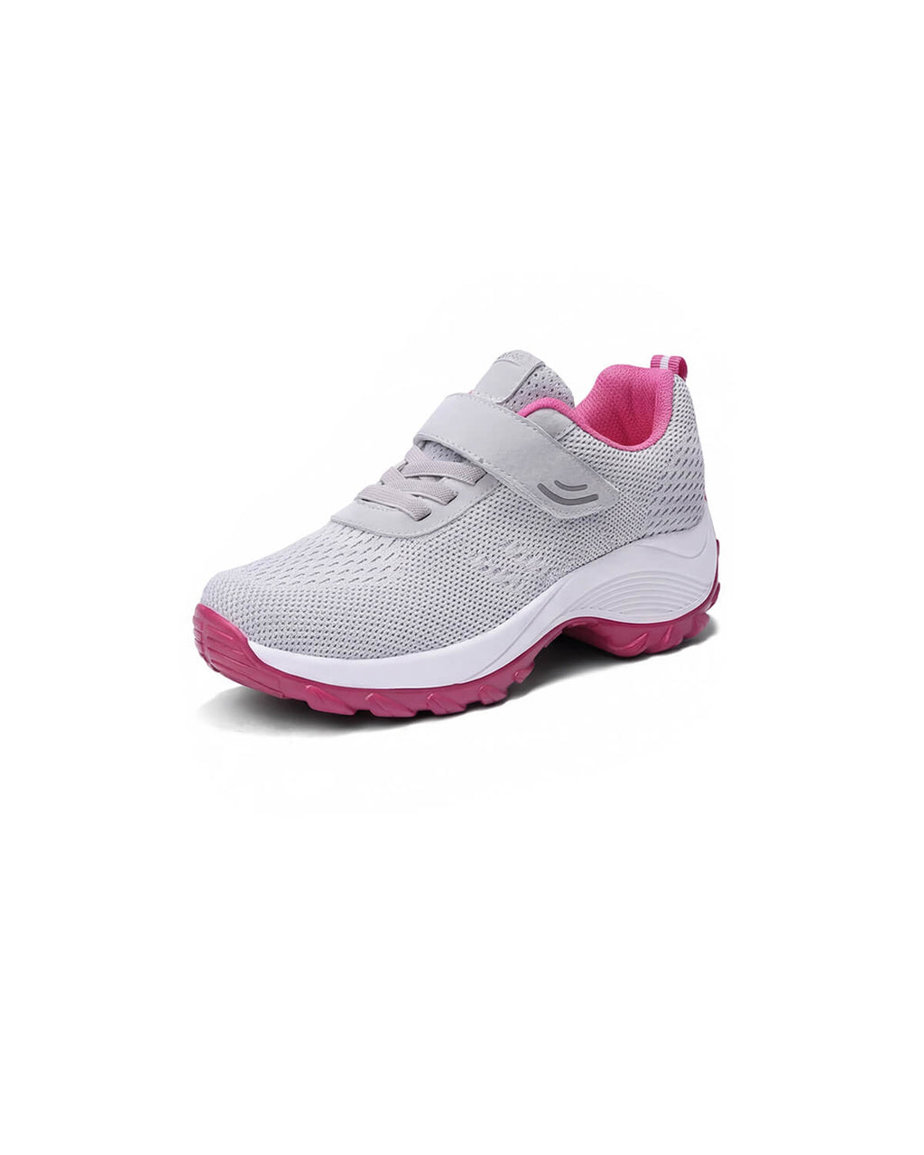 Arch Support Walking Sneakers with Hook-and-Loop Strap
