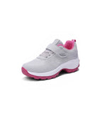 Arch Support Walking Sneakers with Hook-and-Loop Strap