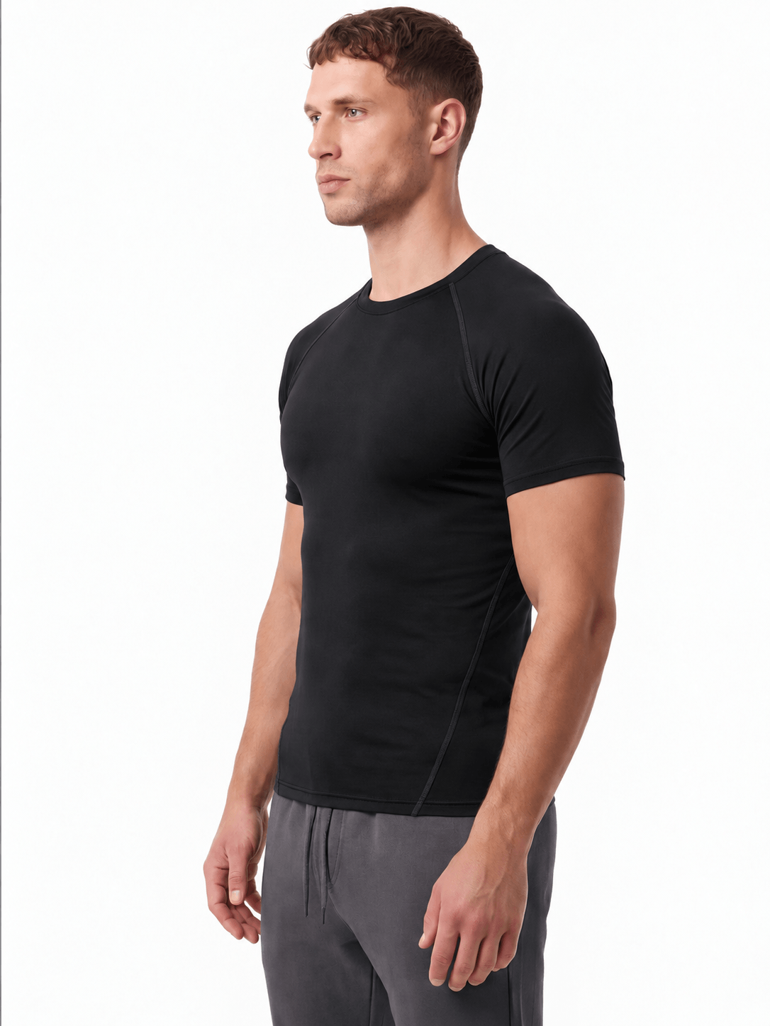 Men's Short Sleeve Compression Shirts 3-Pack