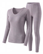 Women’s Thermal Base Layer Set with Ribbed Fit