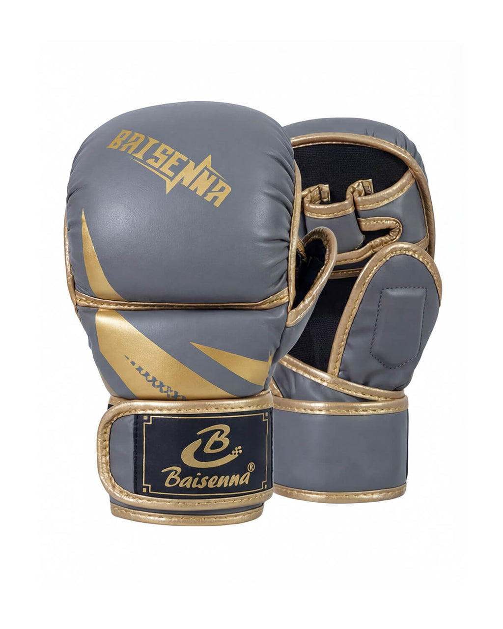 Boxing Training Gloves with Hook-and-Loop Wrist Strap