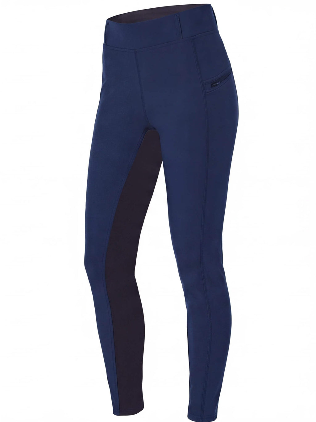 Women’s Riding Breeches with Contrast Inner-Leg Panels