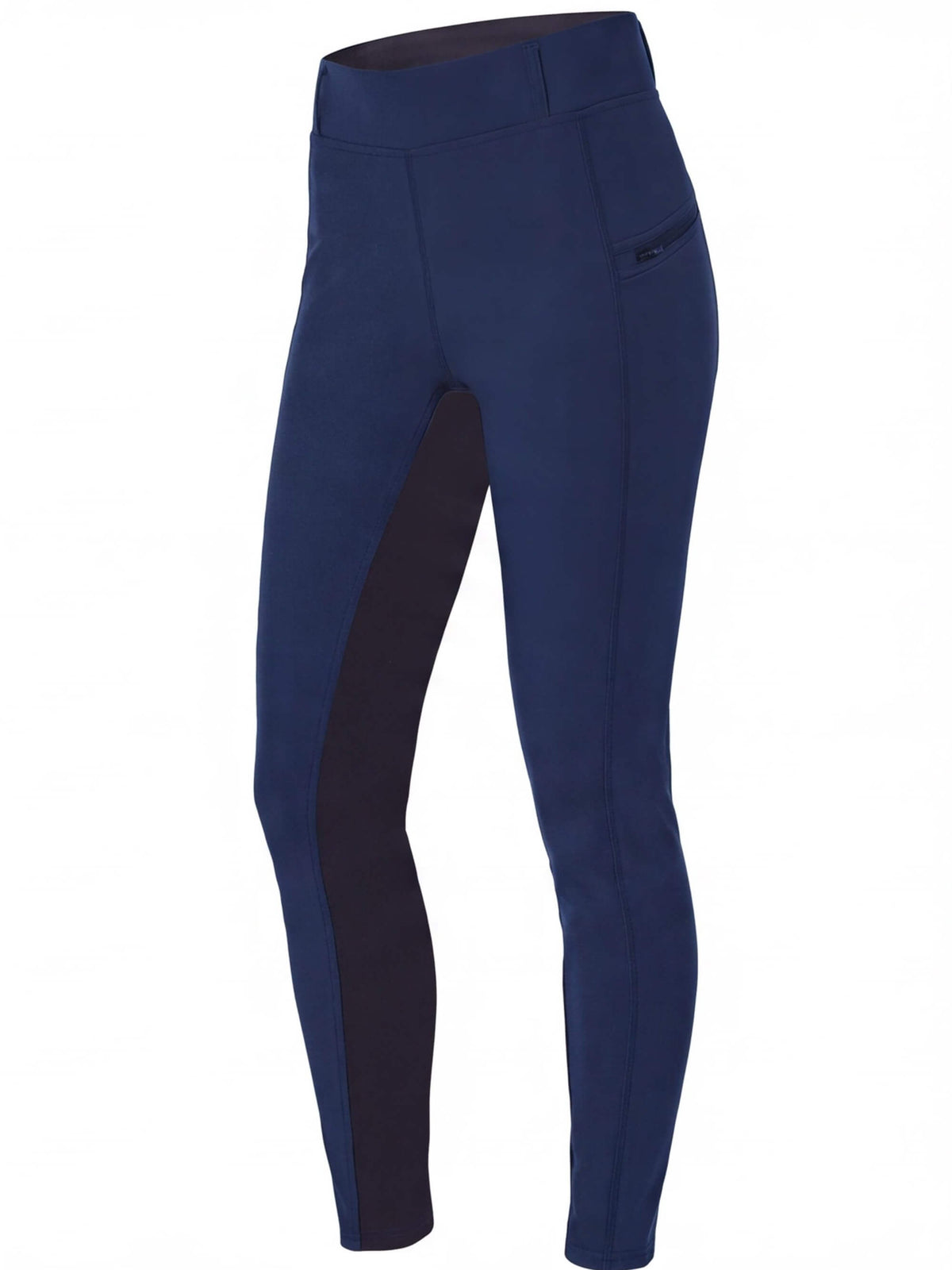 Women’s Riding Breeches with Contrast Inner-Leg Panels