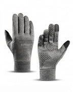 Waterproof Plush-Lined Gloves with Grip Palm