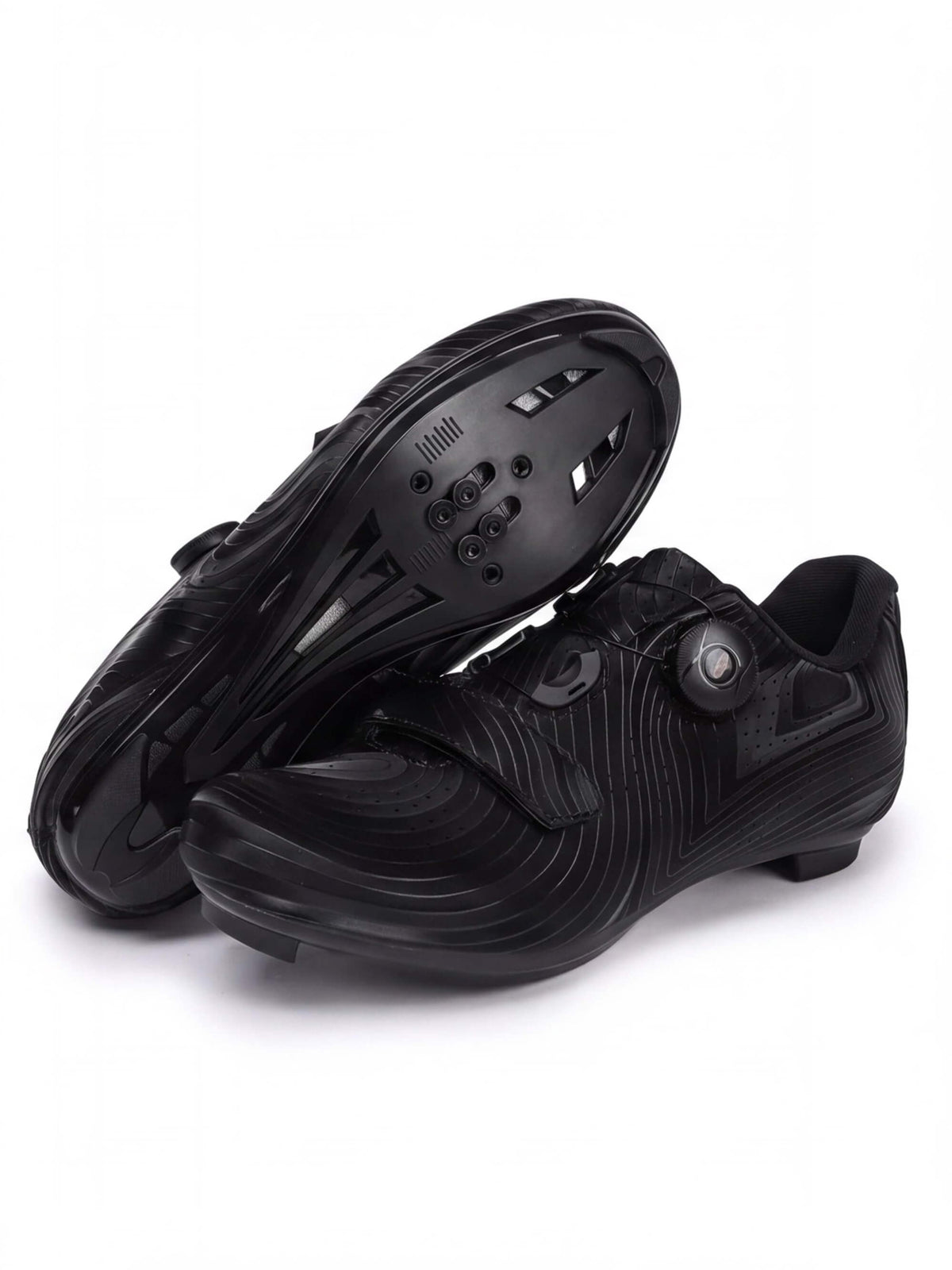 Road Cycling Shoes with Dial and Strap Closure
