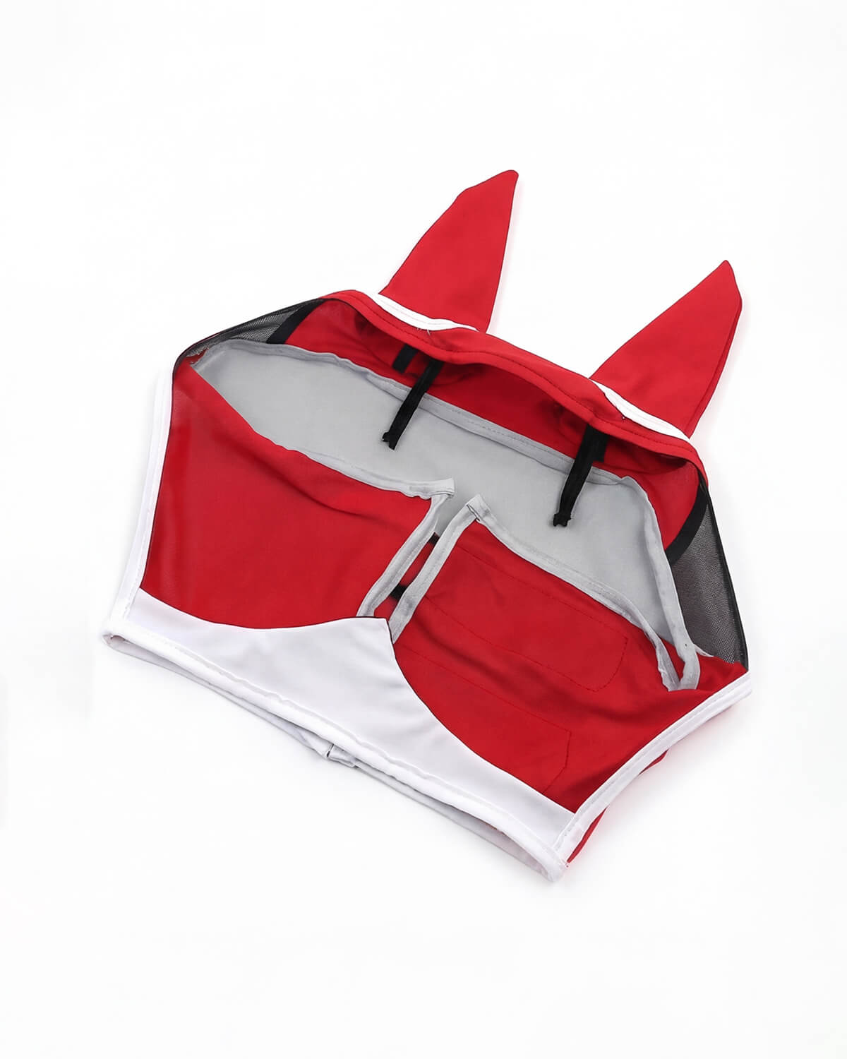 Horse Fly Mask Hood with Ear and Eye Mesh