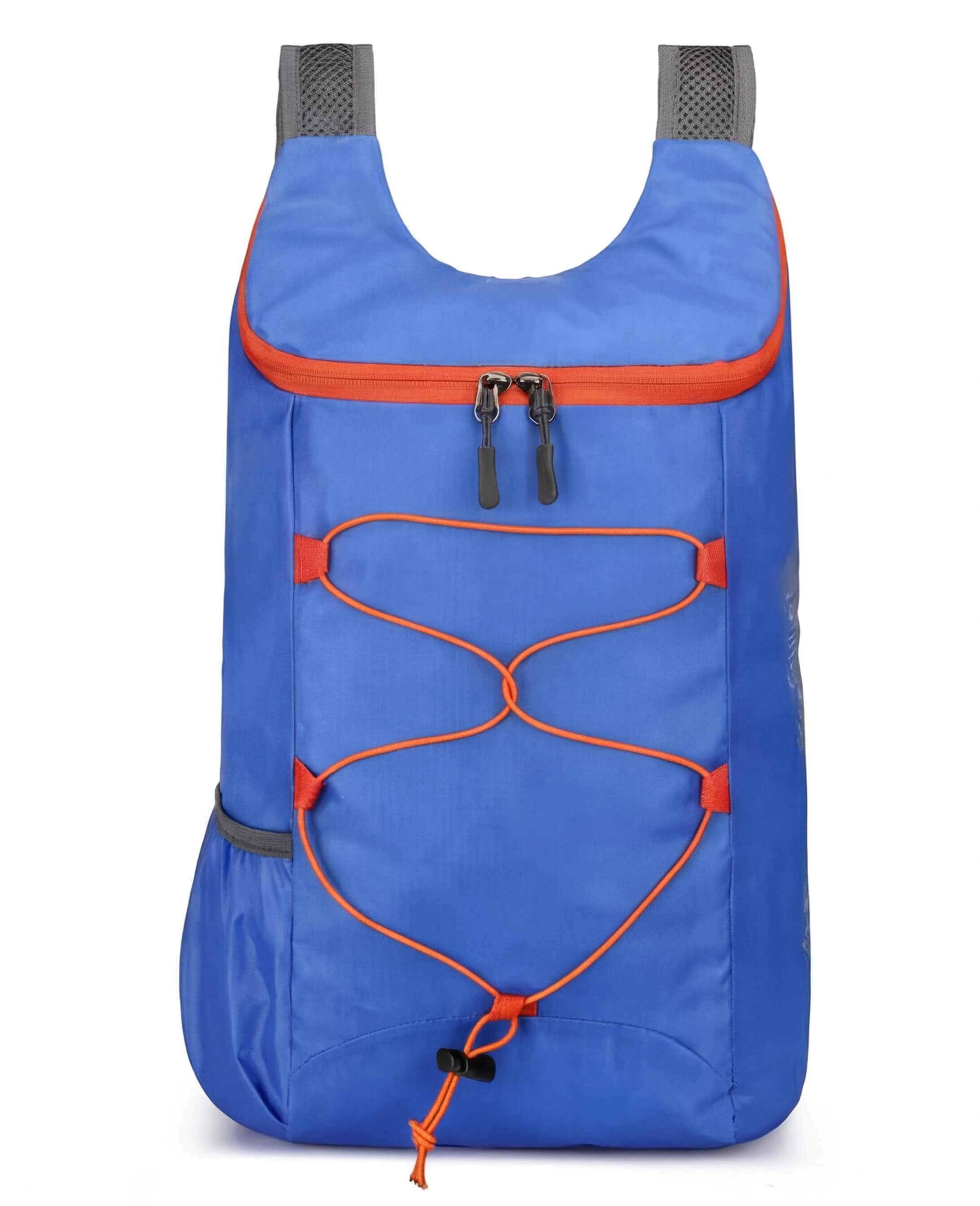 Folding Waterproof Daypack Backpack with Front Bungee Cord