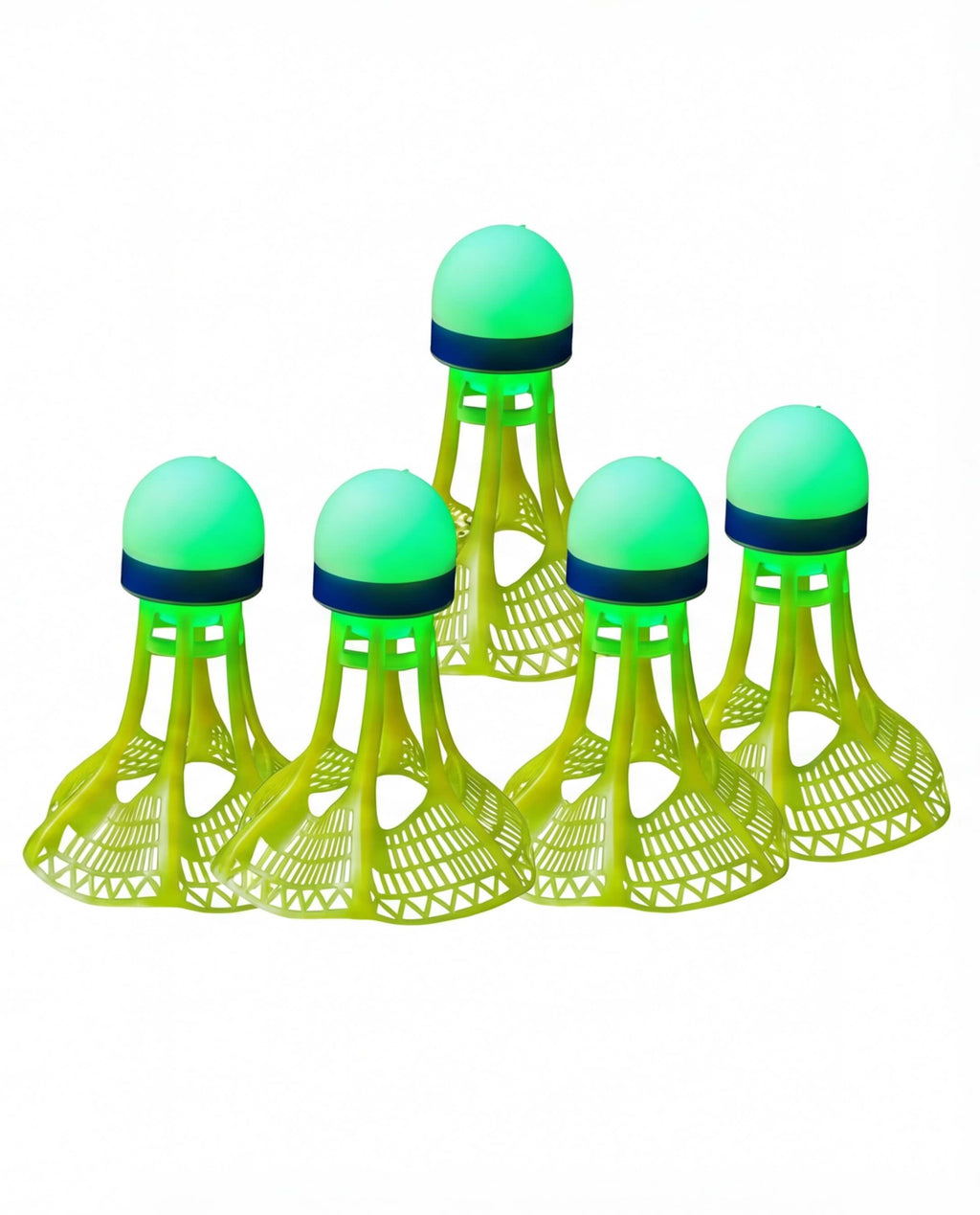 LED Light-Up Badminton Shuttlecocks for Night Play