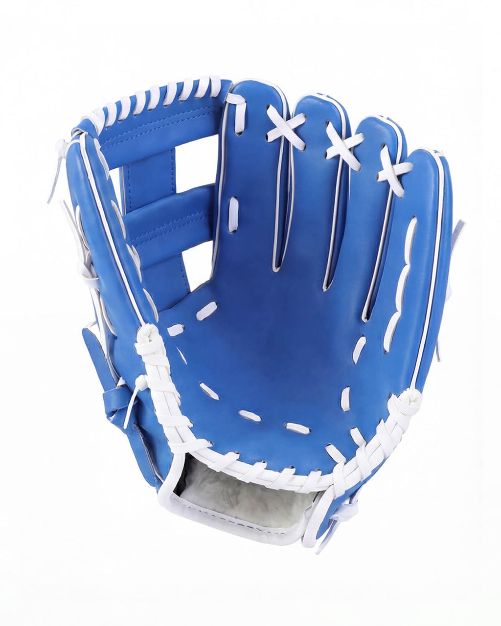 Baseball Fielding Glove with Laced Web Pocket