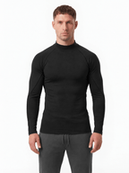 Muscle Fit Long Sleeve Training Shirt 3-Pack - Mock Neck