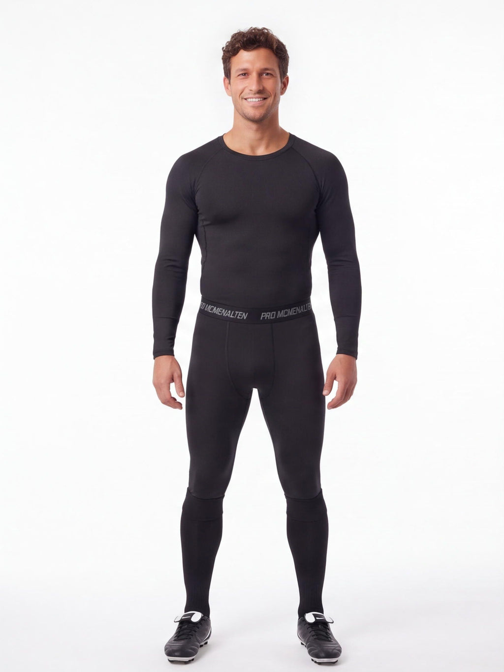 Men's Compression Base Layer Top & Tights Set