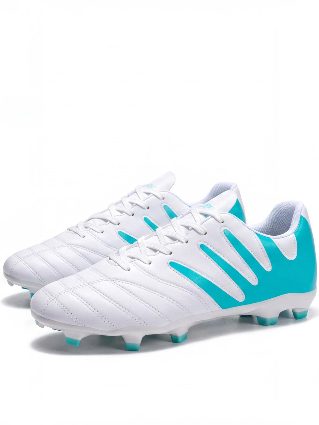 Soccer Cleats with Textured Upper and Molded Studs