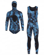 Hooded Spearfishing Wetsuit with Chest Loading Pad
