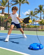Pickleball Paddle & Tethered Solo Trainer Set