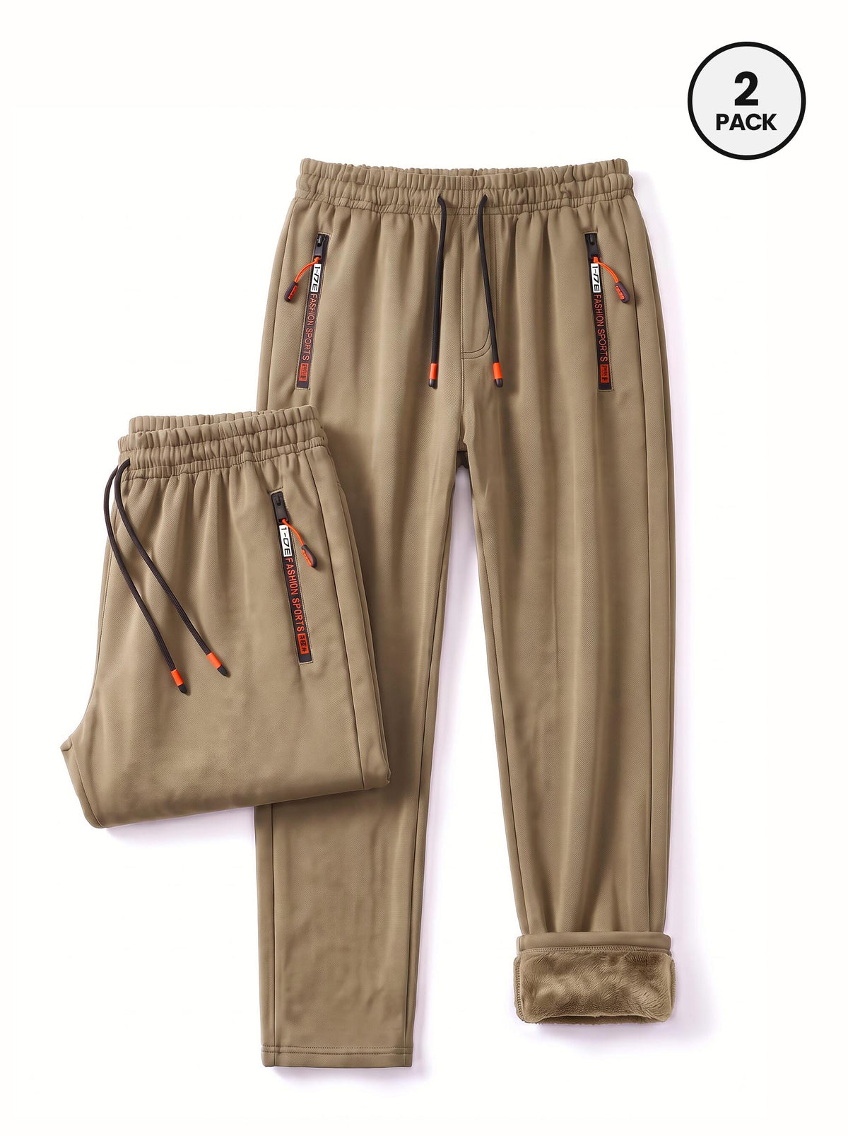 2-Pack Fleece-Lined Cold Weather Training Pants