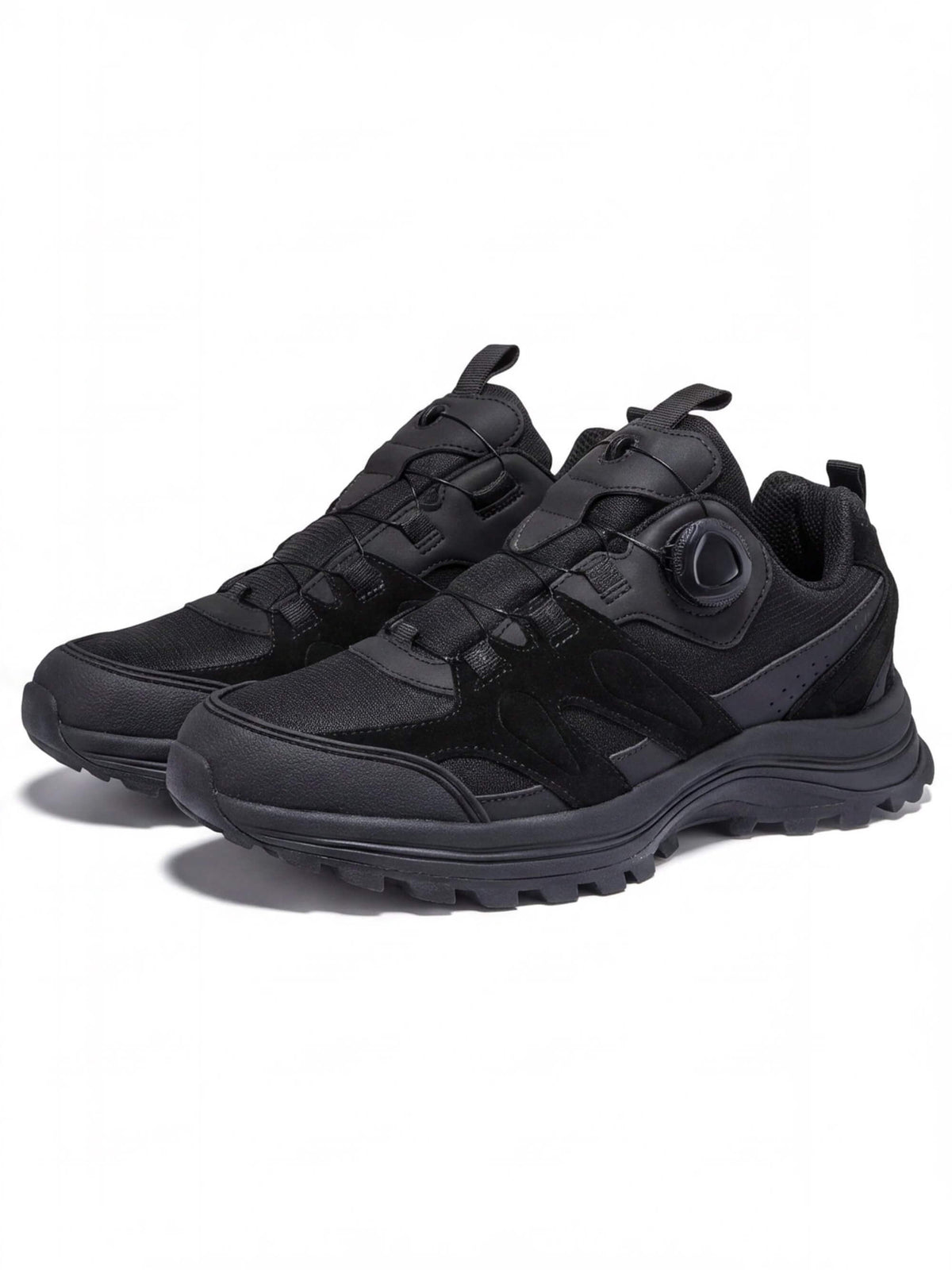 Dial-Closure Trail Shoes with Layered Support and Lugged Grip
