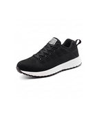 Women’s Lightweight Knit Training Sneakers with Lace-Up Fit