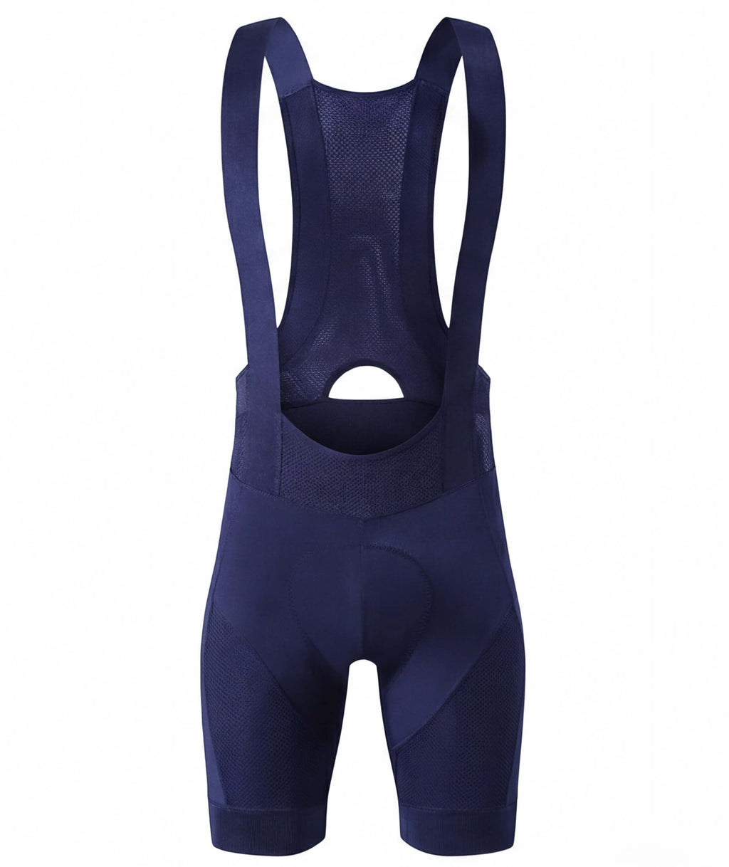 Cycling Bib Shorts with Mesh Straps and Chamois Pad