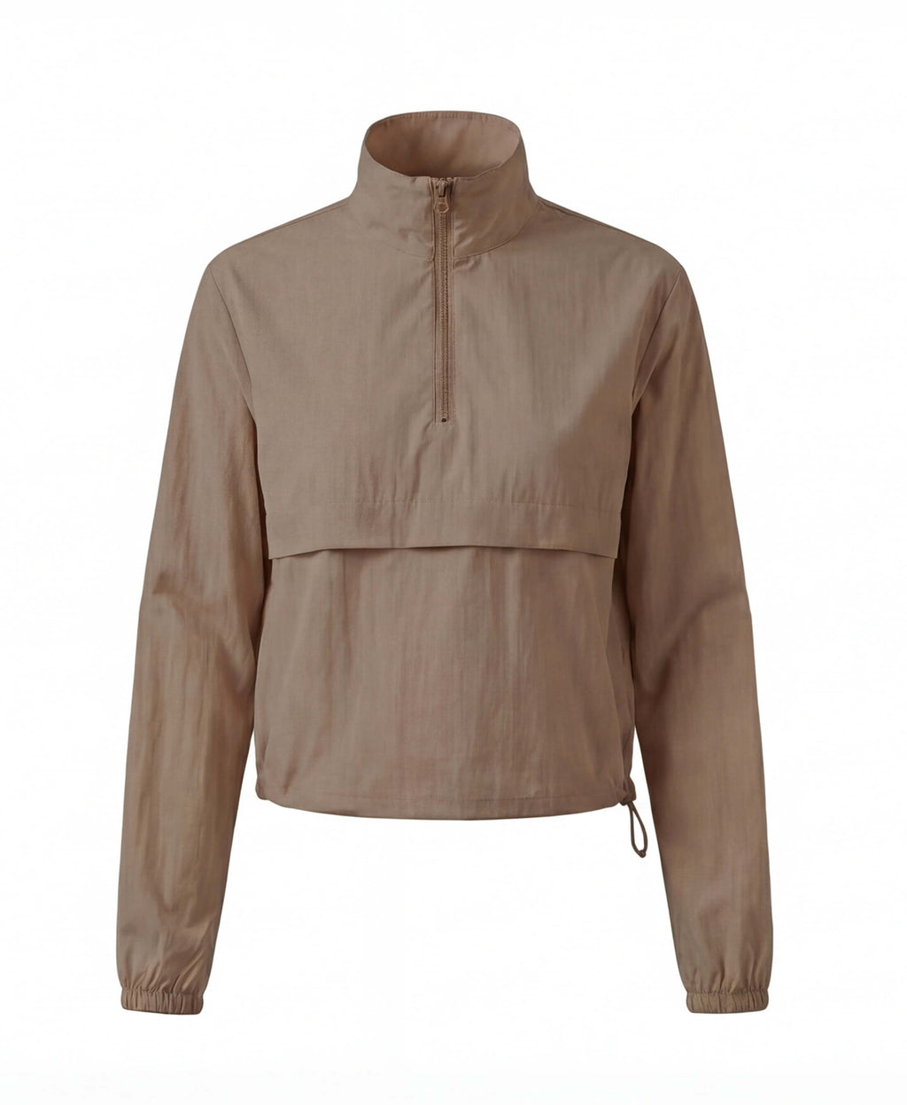 Women’s Quarter-Zip Training Pullover with Adjustable Hem