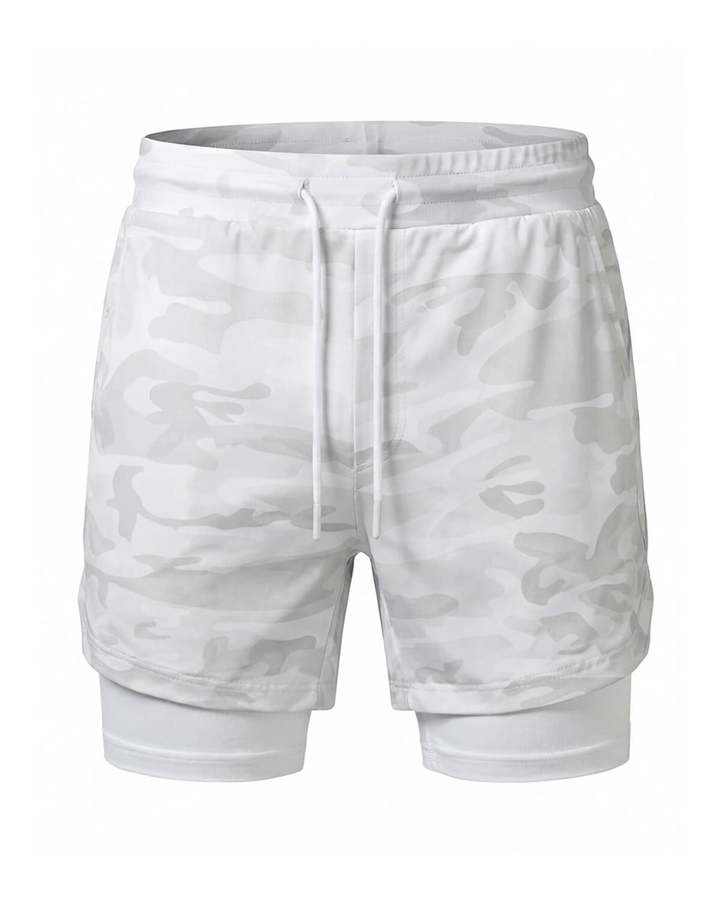 Men's 2-in-1 Training Shorts with Phone Pocket