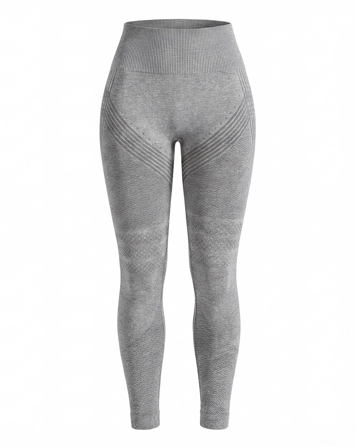 Women’s High-Waist Seamless Training Leggings with Sculpt Knit
