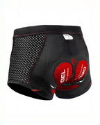 Padded Cycling Underwear Shorts with Gel Chamois