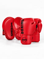 Boxing Gloves & Focus Mitt Training Set