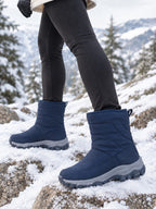 Insulated Side-Zip Winter Hiking Boots