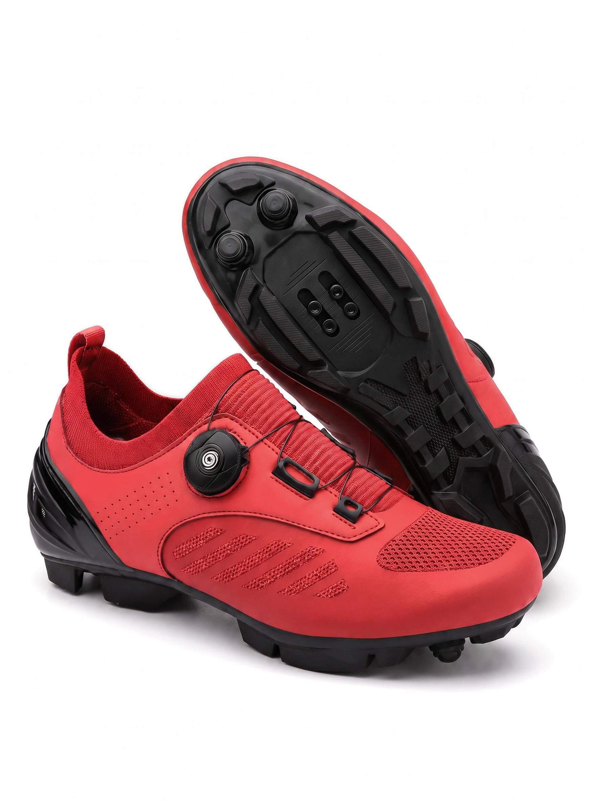 Mountain Cycling Shoes with Dial Closure and Lugged Outsole
