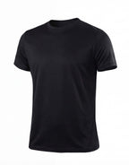 Men's Quick-Dry Gym T-Shirt with Crew Neck