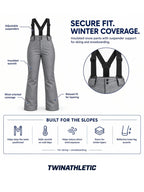 Women’s Insulated Suspender Ski & Snow Pants