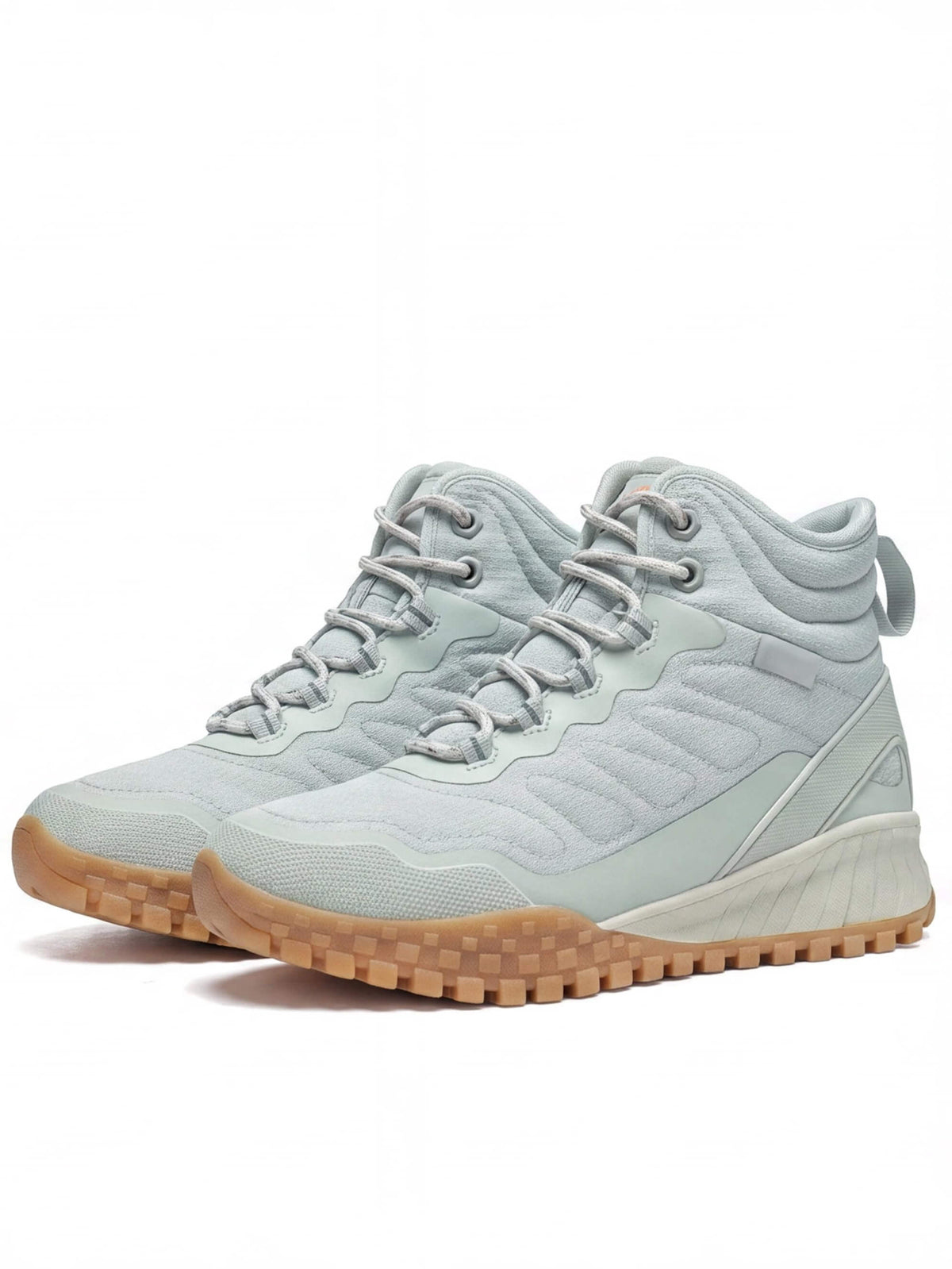 Fleece-Lined Winter Hiking Shoes with Lugged Outsole