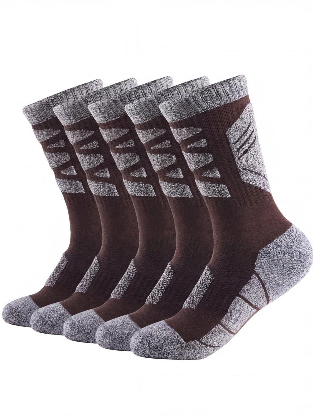 Cushioned Trekking Socks 5-Pack