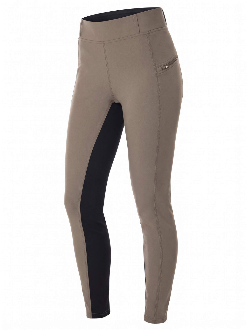 Women’s Riding Breeches with Contrast Inner-Leg Panels