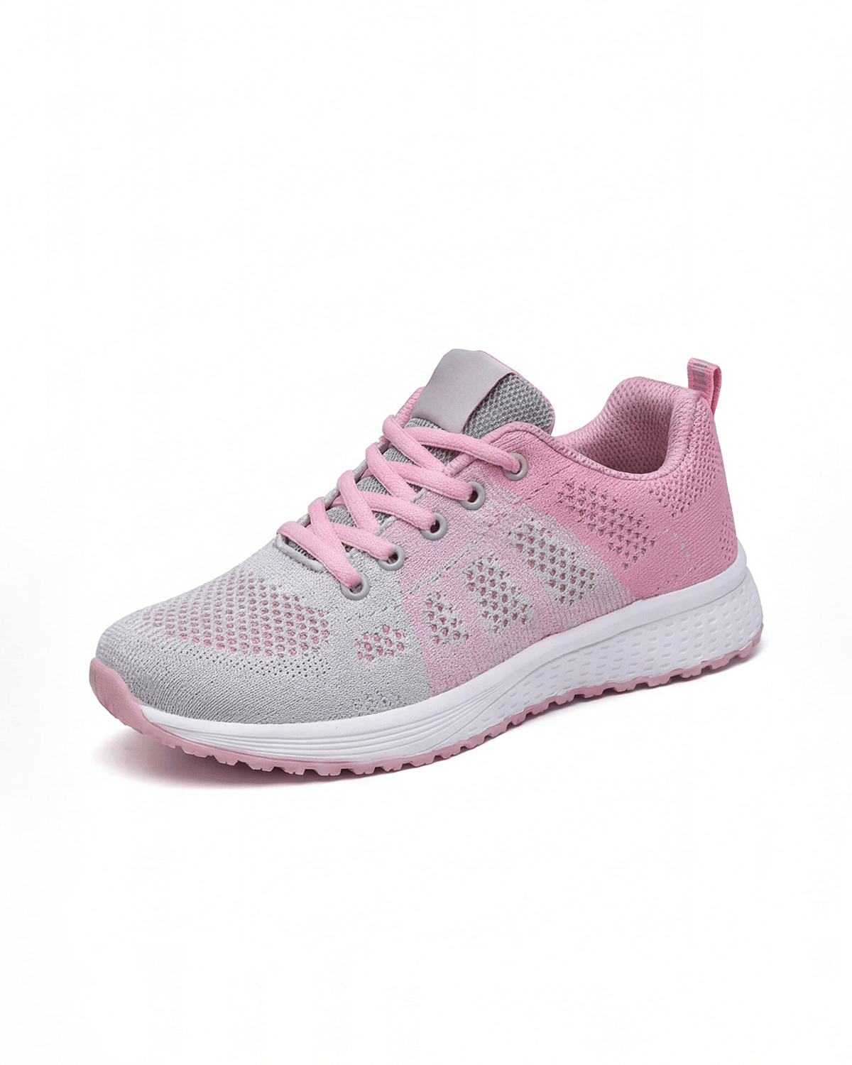 Women’s Lightweight Lace-Up Knit Training Shoes
