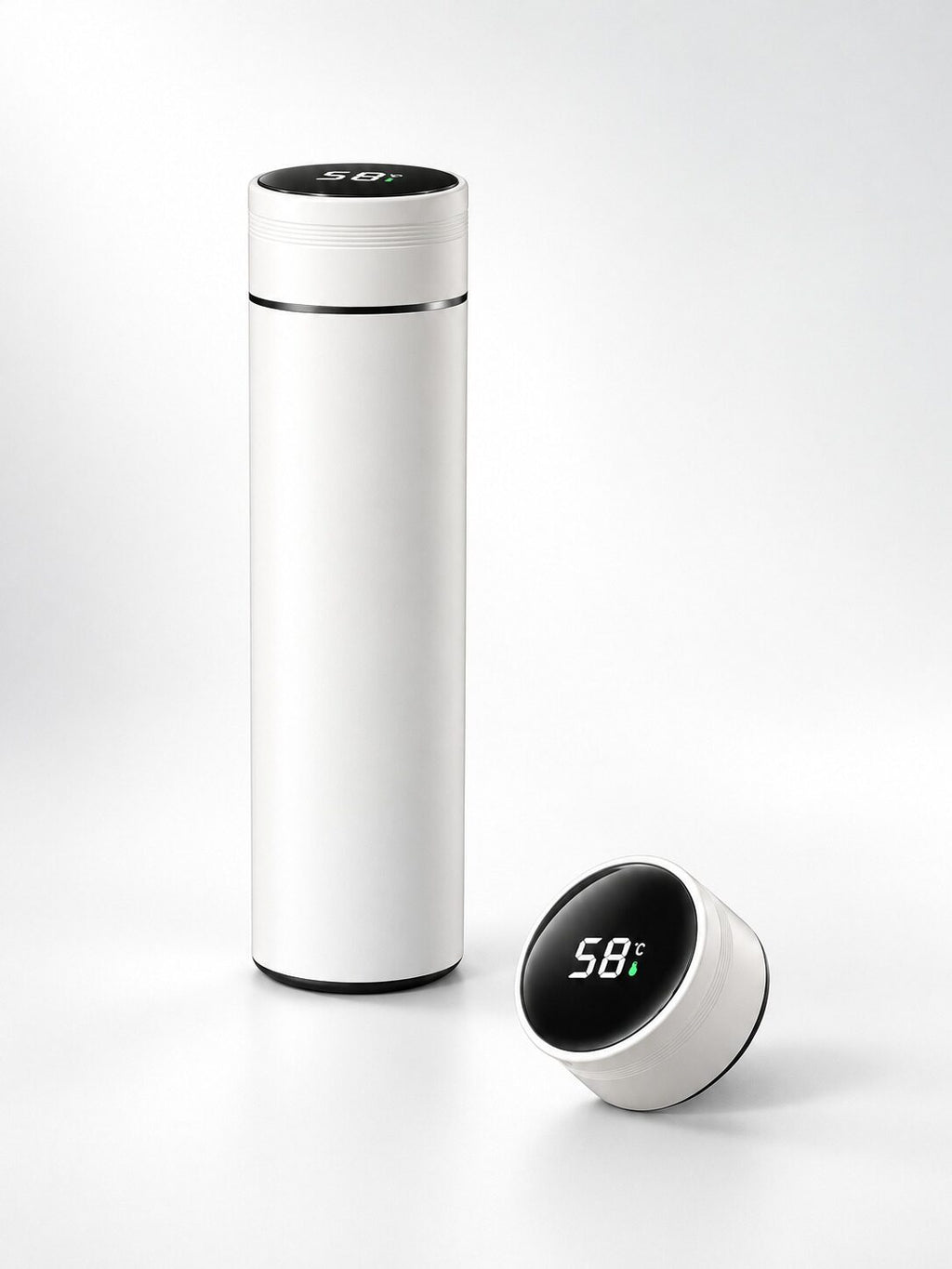 500ml Insulated Bottle with Digital Temperature Display