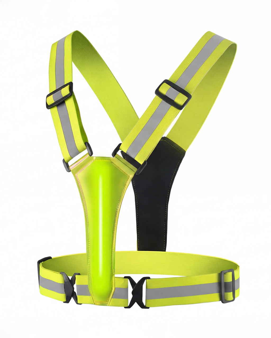 USB Rechargeable LED Reflective Running Safety Vest