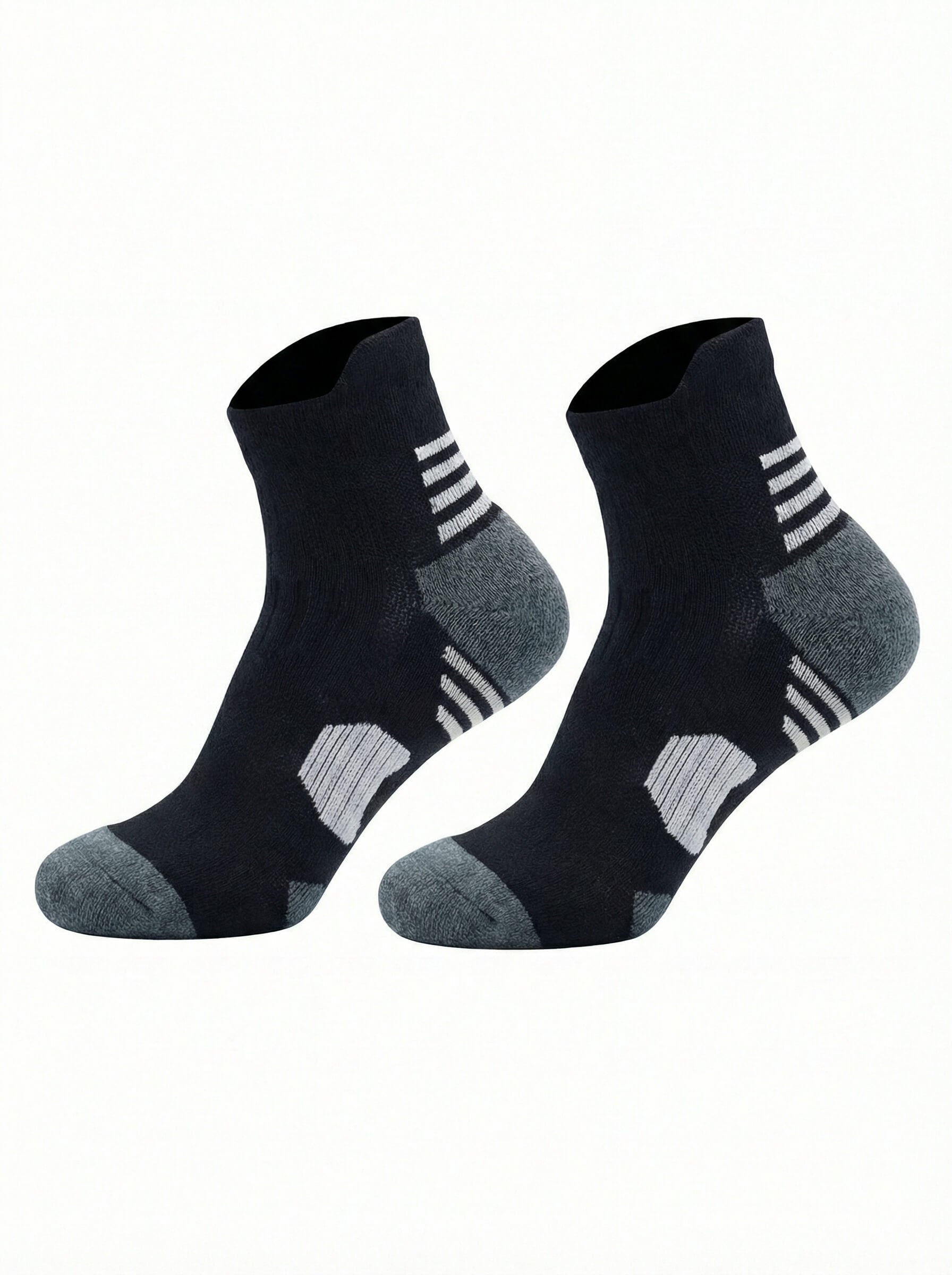 3-Pack Non-Slip Training Socks with Cushioned Sole