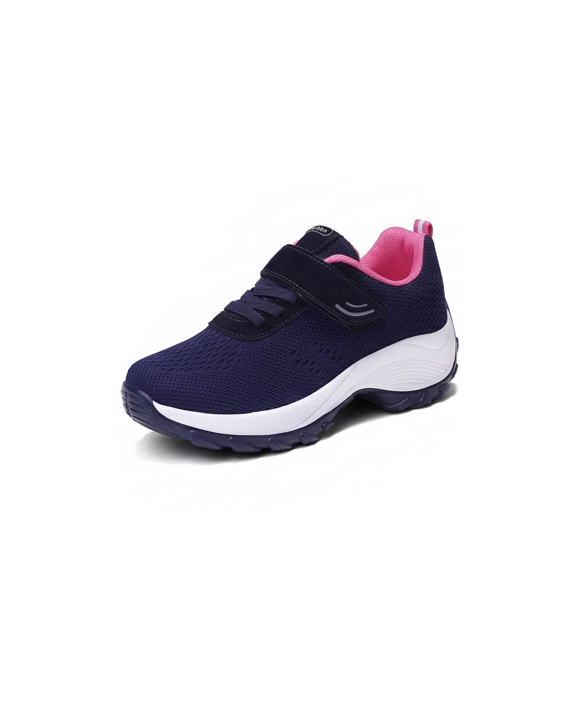 Arch Support Walking Sneakers with Hook-and-Loop Strap