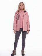 Women's 3-in-1 Modular Hiking Jacket with Fleece