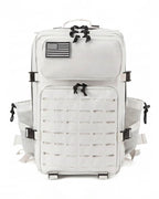 Tactical-Style Backpack with MOLLE Webbing and Patch Panel