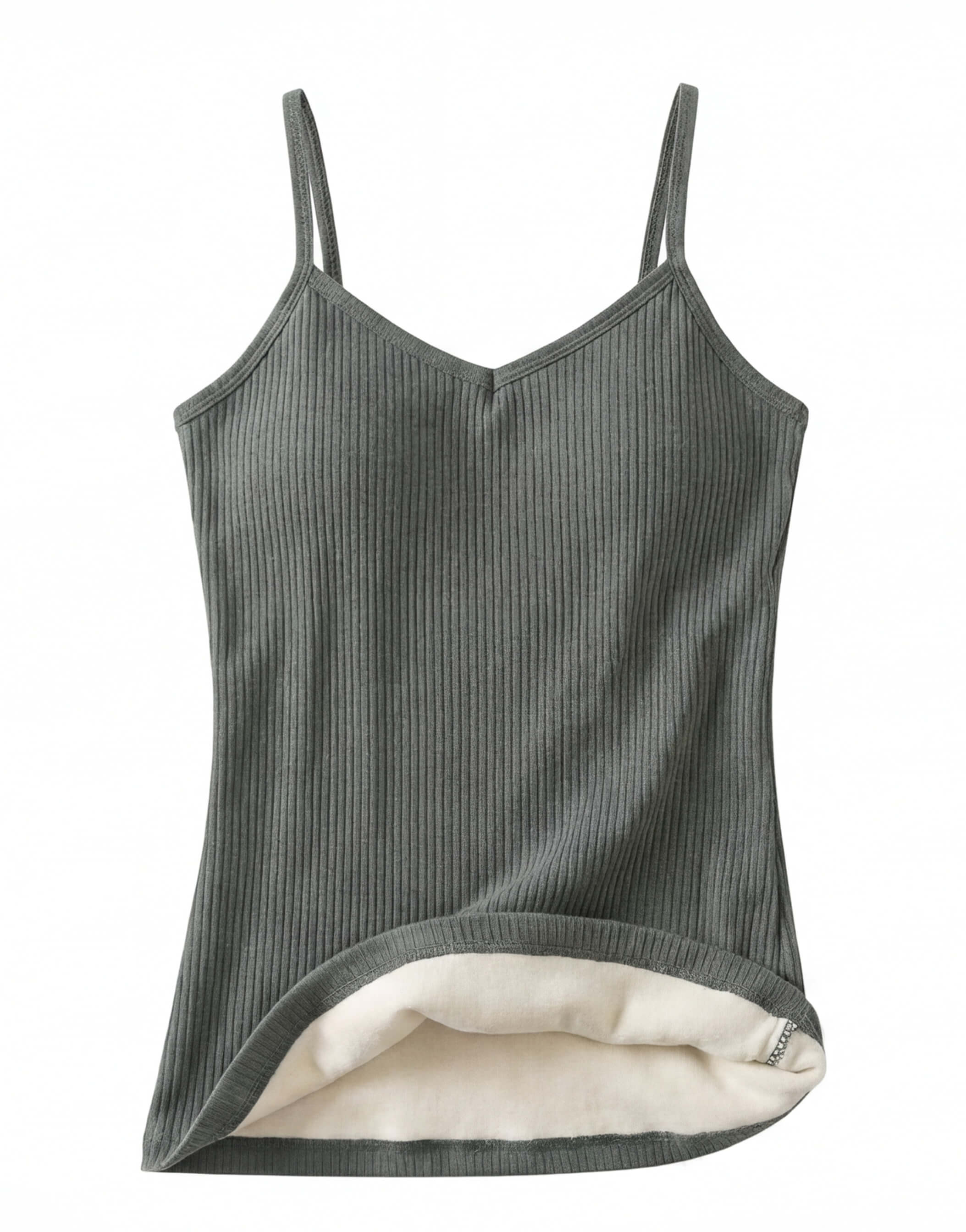 Women’s Warm Lined Ribbed Base Layer Cami