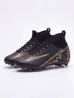 Soccer Cleats with Sock Collar and Molded Studs