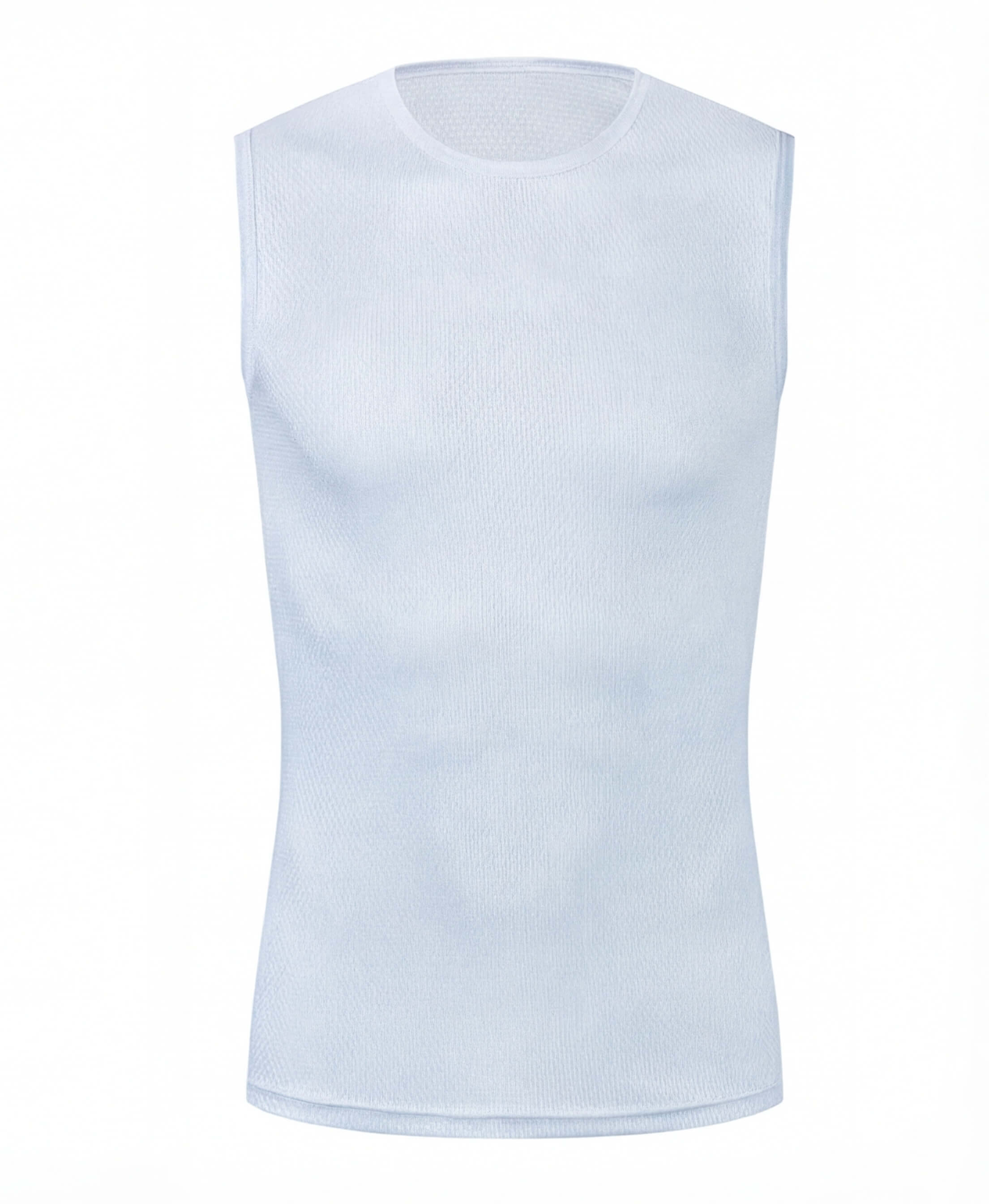 Sleeveless Reflective Cycling Base Layer with Mesh